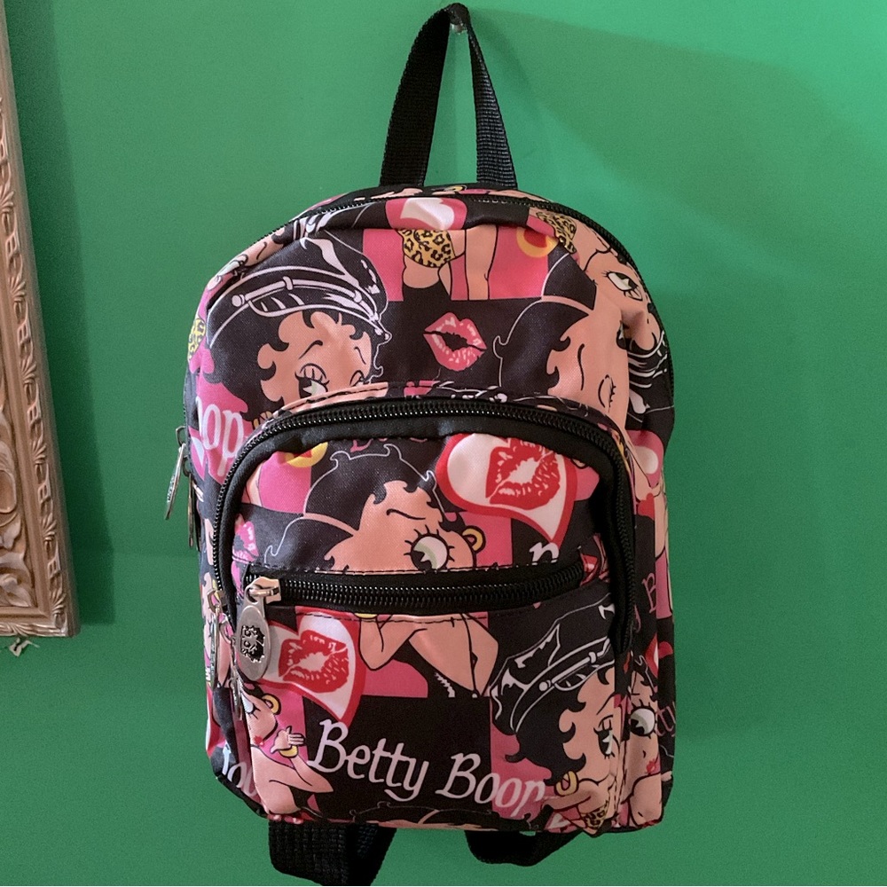 Betty Boop Backpack Handbag